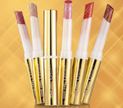 Помада Энерго-блеск (оттенок Золотисто-Алый) от Oriflame