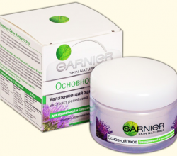 Увлажняющий защитный дневной крем для лица "Основной уход" от Garnier