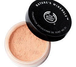 Минеральная пудра Nature’s Minerals Foundation от The Body Shop (1)