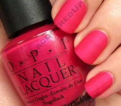 Лак для ногтей La Paz-itively Hot серии MATTE от OPI