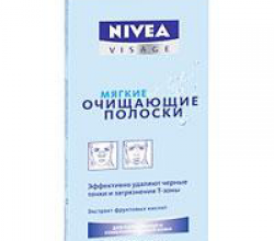 Мягкие очищающие полоски от Nivea