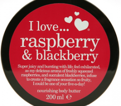 Масло для тела RASPBERRY & BLACKBERRY питательное от I Love