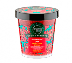 Детокс-скраб для тела Body Desserts Stawberry Jam от Organic Shop