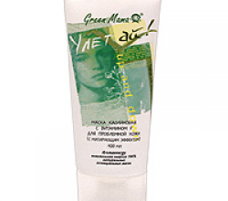 Маска каолиновая с витамином F для проблемной кожи от Green Mama