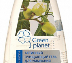 Активный очищающий гель для умывания с нимом от Green Planet