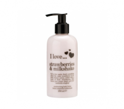 Увлажняющий лосьон для тела "Клубника и сливки" Strawberries and Milkshake Moisturising Body Lotion от I Love
