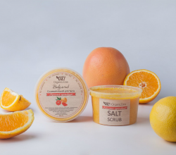 Соляной скраб для тела "Красный грейпфрут" от Organic Zone