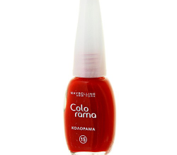 Лак для ногтей Colorama (оттенок №15 - Яблочная карамель) от Maybelline