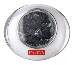 Запеченные тени для век Luminys (оттенок № 12 Shimmering Black) от Pupa