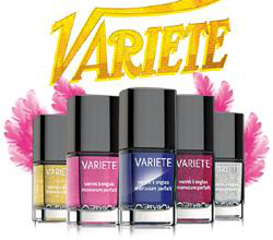 Лак для ногтей Variete (оттенок № 418 Cabaret Amarante) от Л'Этуаль