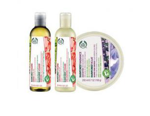 Новинки в серии ухода для волос Rainforest от The Body Shop