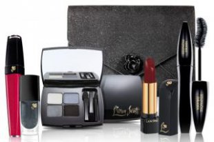 Lancome Holiday Collection 2010, рождественская коллекция макияжа Ланком 2010 - женщина-вамп