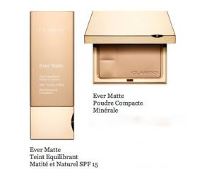 Новые матирующие средства для лица Ever Matte от Clarins