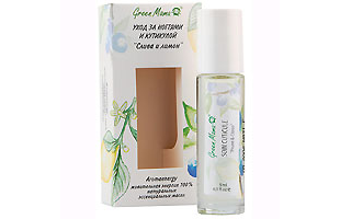 Средство для ногтей и кутикулы "Слива и лимон" от Green Mama