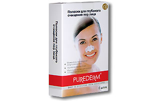 Полоски для глубокого очищения пор лица от Purederm