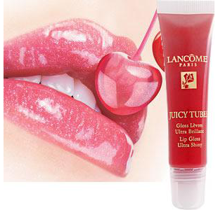 Блеcк алого цвета Juicy Tubes n90 Cherry Rock от Lancome 