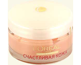 Крем для лица "Счастливая кожа" от L'Oreal