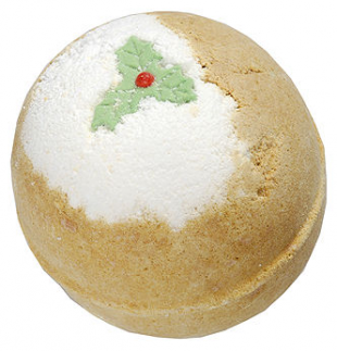 Бомба для ванны "Рождественский пудинг" от Lush 