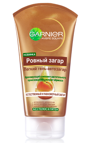 Легкий гель-автозагар Аmbrе Solaire Ровный загар от Garnier