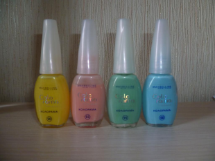 Лаки для ногтей Colorama Tropicana  (оттенки № 90, № 93, № 95, № 96) от Maybelline