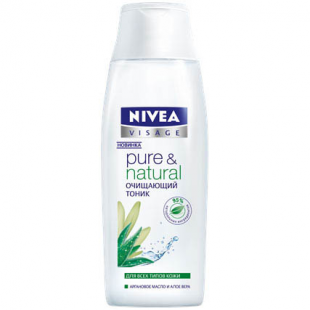 Очищающий тоник для лица для всех типов кожи Pure&Natural от Nivea