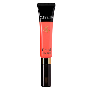 Гель для губ или стойкий гелевый блеск для губ The Style Tinted Jelly Lips (оттенок Sunny Coral) от Missha