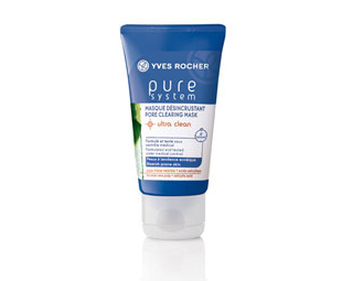 Глубоко очищающая маска для лица против прыщей Pure System Pore Cleansing Mask от Yves Rocher