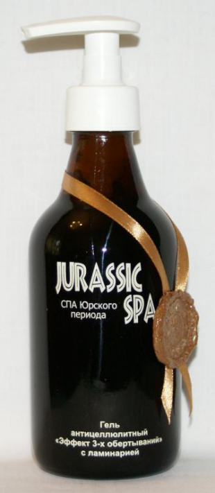 Антицеллюлитный гель с ламинарией от Jurassic Spa