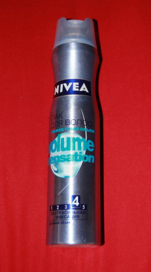 Лак для волос "Эффектный объем" от Nivea