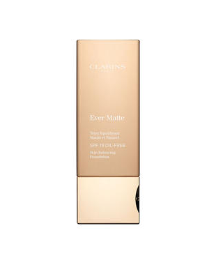 Нормализующий тональный крем с устойчивым матирующим эффектом Ever Matte spf 15 Oil-Free (оттенок № 105 nude) от Clarins