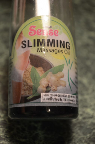 Масло для похудения "Slimming Massages Oil" от Sense