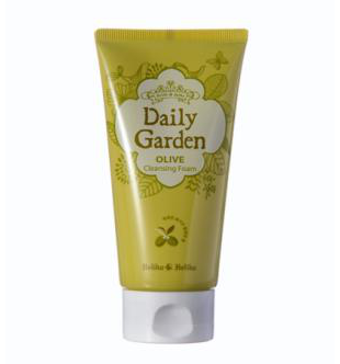 Очищающая пенка для лица Daily Garden Cleansing Foam Olive от Holika Holika