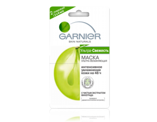 Ультра-увлажняющая маска с чистым экстрактом винограда от Garnier