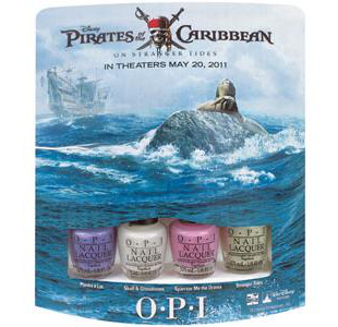 Мини-лаки "Pirates of the Caribbean" (NLP13, NLP15, NLP16, NLP17) от OPI