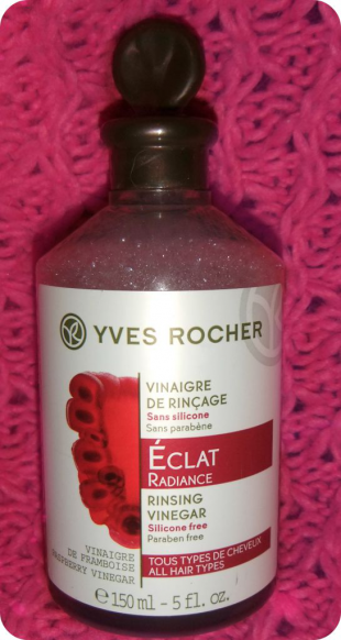 Малиновый уксус-ополаскиватель для блеска волос от Yves Rocher
