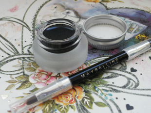 Гелевая подводка для глаз Eyestudio Lasting Drama gel eyeliner 24H (оттенок № 07 Black Chrome) от Maybelline