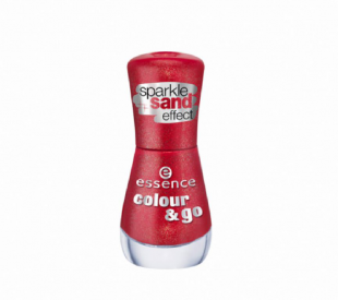 Лак для ногтей Essence Colour & Go из серии Sparkle Sand Effect (оттенок № 156 Me & My Lover) от Essence