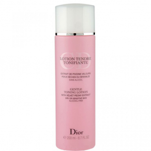 Очищающий лосьон для сухой и чувствительной кожи лица LOTION TENDRE TONIFIANTE от Dior