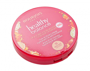 Компактная выравнивающая пудра Healthy Balance (оттенок № 55 Beige Fonce) от Bourjois