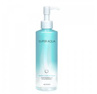 Минеральная вода для снятия макияжа Super Aqua Mineral Cleansing Water от Missha (1)