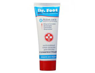 Интенсивный крем-бальзам для пяточек Dr. Foot