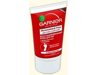 Восстанавливающий крем для ног от Garnier