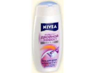 Гель для душа и бритья "Двойной Эффект" от Nivea