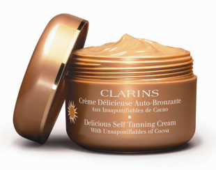 Автозагар для лица и тела Crème Délicieuse Auto-bronzante от Clarins