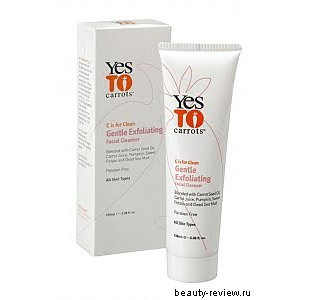 Пилинг для лица C is for Clean Gentle Exfoliating Facial Cleanser от Yes To Carrots