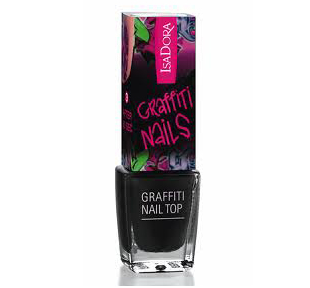 Лак-кракелюр Graffiti nail top от IsaDora