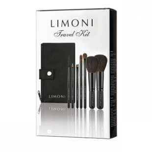 Дорожный набор кистей для макияжа Travel Kit от Limoni