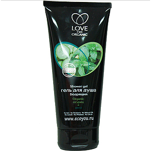 Бодрящий гель для душа "Огурец" Love 2 mix от Organic Shop