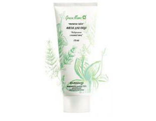 Маска для лица "Подорожник и полевой хвощ" от Green Mama