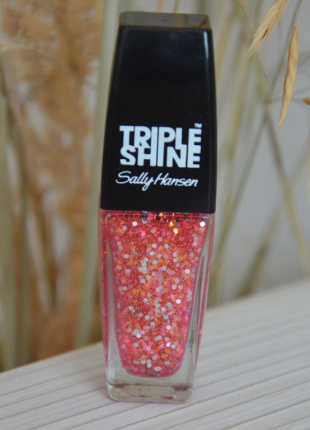  Лак для ногтей Triple Shine (оттенок № 310 Twinkled Pink) от Sally Hansen
